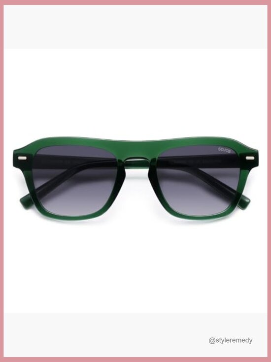 Retro Aviator Polarized Sunglasses with UV400 Protection main image 6